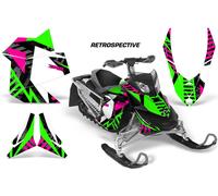 Motoslitta Grafica Kit Slitta Decalcomania Per Sci Doo Rev XP 08-12 Rtrspctv G