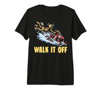Motoslitta Snowmobiling Snow Machine Halloween Injury Humor Maglietta Premium