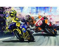Motoss Racings Art Immagines - Per Giocattoli Sfida Personalizzati Per Adulti - Colour Puzzle - 1000 Pezzi Puzzle - Giochi Per La Riduzione Dello Stress In Famiglia Fw90Zw
