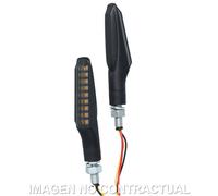 Mototec Phoenix LED Intermittenze Frontal Per Moto Motos Ricambi