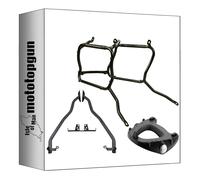 MOTOTOPGUN givi attacco posteriore monokey + portavaligie laterale pl one-fit per valigie monokey cam-side + attacco compatibile con honda nc 750 x 2021 2022 2023 2024 2025
