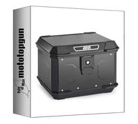 MOTOTOPGUN givi bauletto alp44b monolock alpina alluminio nero 44 lt + attacco compatibile con keeway v 302 c 2023 2024 alp44b + sr9106