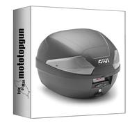 MOTOTOPGUN givi bauletto b29nt2 monolock nero tech 29 lt + attacco compatibile con fantic caballero scrambler 125-250 2018 2019 2020 2021 2022 2023 b29nt2 + sr9150