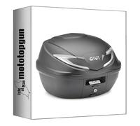MOTOTOPGUN givi bauletto b360nt2 monolock nero tech 39 lt + attacco compatibile con keeway v 302 c 2023 2024