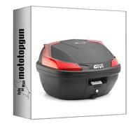 MOTOTOPGUN givi bauletto b37n monolock blade nero 37 lt + attacco compatibile con keeway v 302 c 2023 2024 b37n + sr9106