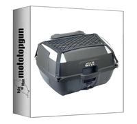 MOTOTOPGUN givi bauletto b45+ monolock nero 45 lt + attacco compatibile con keeway rkf 125 2018 2019 2020 2021 2022 2023 2024 b45+ + 9103fz