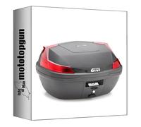 MOTOTOPGUN givi bauletto b47nml monolock blade nero 47 lt + attacco compatibile con keeway rkf 125 2018 2019 2020 2021 2022 2023 2024 b47nml + 9103fz