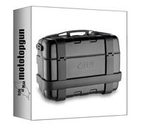 MOTOTOPGUN givi bauletto trk33b monokey trekker alluminio nero 33 lt + attacco compatibile con mbk skycruiser 125 2010 2011 2012 trk33b + sr370