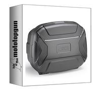 MOTOTOPGUN givi bauletto trk35bb monokey trekker lite nero 35 lt + attacco compatibile con yamaha x-max 300 2017 2018 2019 2020 2021 2022 trk35bb + sr2149 + m5