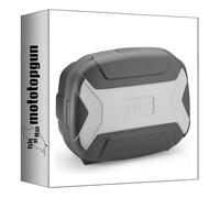 MOTOTOPGUN givi bauletto trk35bn monokey trekker lite grigio 35 lt + atacco compatibile con kawasaki ninja 1000 sx 2020 2021 2022 2023 2024 trk35bn + 4130fz + m5