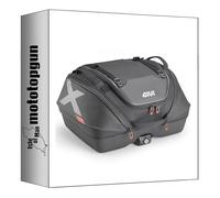 MOTOTOPGUN givi top bag xl08b monokey nero 40 lt + attacco compatibile con suzuki dl 1000 v-strom 2017 2018 2019 xl08b + sr3112 + m5