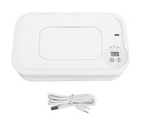 MOTOULAX Salviette umidificate più calde 3 impostazioni di temperatura Display digitale pieghevole portatile USB Wipe Heater e dispenser