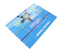 MOTOULAX Tappetino da allenamento per pickleball, per migliorare la precisione dei colpi, impermeabile, riutilizzabile, multiuso, attrezzatura di aiuto per l'allenamento