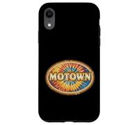 Motown Groovy 60s 70s Tie Dye Detroit Music Vintage Inspired Custodia per iPhone XR