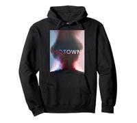 Motown Retro Vintage Aesthetic Silhouette Art Felpa con Cappuccio
