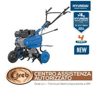 Motozappa 4 tempi OHV 212cc 7 HP motocoltivatore zappatrice Hyundai 35131