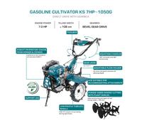 Motozappa a benzina KS 7HP-1050G