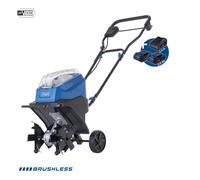 Motozappa Batteria 40V Brushless 300mm 16 Lame Scheppach bc-mt300-x
