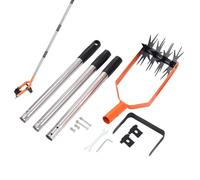 Motozappa da giardino, coltivatore manuale rotativo a barra per Allentatore del terreno gli appassionati di giardinaggio Strumento miscelazione