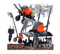 Motozappa Elettrica Fresa per Il Terreno 2200W 45cm Coltivatore