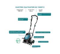 Motozappa elettrica KS 1500T E