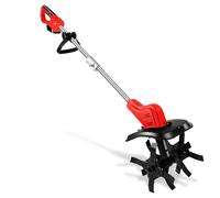 Motozappa Elettrica per Batteria Makita 18V, Motozappa a Batteria con Schermo LED, Altezza Regolabile, larghezza di lavoro 30 cm, profondità di lavoro 22 cm, per Giardini e Cortili (senza batter)