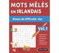 Delta Classics Mots Mêlés En Irlandais - Niveau de Difficulté: Diffi (Tascabile)