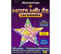 Mots Mêlés: Les animaux - Édition Classique - Avancé