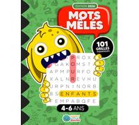 Mots Mêlés pour Enfants de 4 à 6 ans: 101 Grilles Thématiques