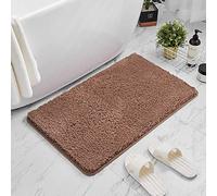 MOTT 50 Tappetini da bagno morbidi da 80 x 100 cm, antiscivolo, assorbenti per bagno e vasca da bagno, tappeto doccia in microfibra, tappetini resistenti lavabili in lavatrice