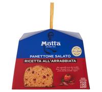 Motta Il Panettone Salato di Bruno Barbieri, Ricetta all'Arrabbiata, 450 Grammi Quando il Gusto Incontra le Stelle!