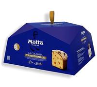 Motta La Colomba TRADIZIONALE con Scorze di Arancia di Calabria Candite e Glassa, Colomba Pasquale da 900 g, Ricetta Firmata Bruno Barbieri