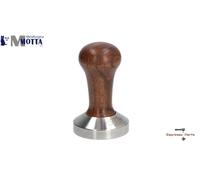 MOTTA Professional Barista Tamper Base piatta in legno marrone - 57 mm