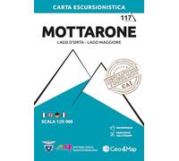 Mottarone 1 : 25.000: Lago D'Orta - Lago Maggiore [Lingua inglese]