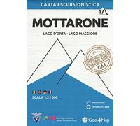 Mottarone 1 : 25.000: Lago D'Orta - Lago Maggiore [Lingua inglese]: Vol. 17