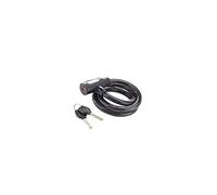 MOTTEZ LBXA113Q - Cavo antifurto a chiave, 100 cm
