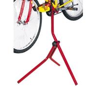 Mottez, Piede di Supporto per 1 Bici Support Pied Atelier vélo, Rosso (Rouge), 1 Bicicletta
