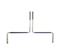 Mottez - Supporto da Parete per Box Portapacchi, Pieghevole