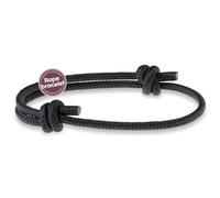 Motti Way Bracciale Uomo Corda Nautica, Braccialetto Nero Resistente E Durevole, Bracciali Resistente All'acqua Per Uomo E Donna, Accessori Eleganti, Braccialetti Da Surf Unisex Con Corda Regolabile