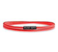 Motti Way Braccialetti Uomo e Donne Magnetico Nautici Nero Corda, Unisex Bracciale Impermeabile Marinaio