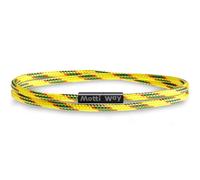 Motti Way Braccialetti Uomo e Donne Magnetico Nautici Nero Corda, Unisex Bracciale Impermeabile Marinaio