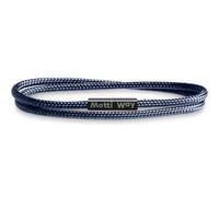 Motti Way Braccialetti Uomo e Donne, Magnetico, Unisex Bracciale Impermeabile Marinaio Nautici Corda Blu, Taglia XXL
