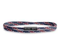 Motti Way Braccialetti Uomo E Donne, Unisex Impermeabile Marinaio Bracciale, Magnetico Nautici Corda Multicolore, Taglia L/XL
