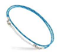 Motti Way Cavigliera Donna Acciaio Inossidabile, Bracciale Corda Caviglia Estate, Cavigliera In Corda Nautica Azzurro Resistente All'acqua, Cavigliera Donna Gioiello, Cavigliera Surfer Unisex