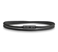 Motti Way Uomo E Donne Braccialetti, Magnetico Nautici Corda Nero Unisex Marinaio Impermeabile Bracciale, Taglia L/XL