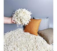 MOTTK Schiuma sminuzzata ad alta densità per riempimento pouf, imbottitura per pouf Arts Craft Memory Foam, riempimento sostitutivo per cuscini animali imbottiti (1,5 kg)