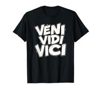 Motto da atleta Veni Vidi Vici Bold Gamer Maglietta