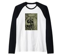 Motto Latino della Nave Virtute duce comite Fortuna Maglia con Maniche Raglan