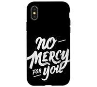 Motto «Nessuna pietà per te» Custodia per iPhone X/XS