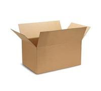 Mottola Packaging - Scatole di Cartone- Varie Misure - 55x35x33-10 pezzi - Scatola Resistente Doppia Onda Avana - Imballaggi per Spedizione e Trasloco (55x35x33)